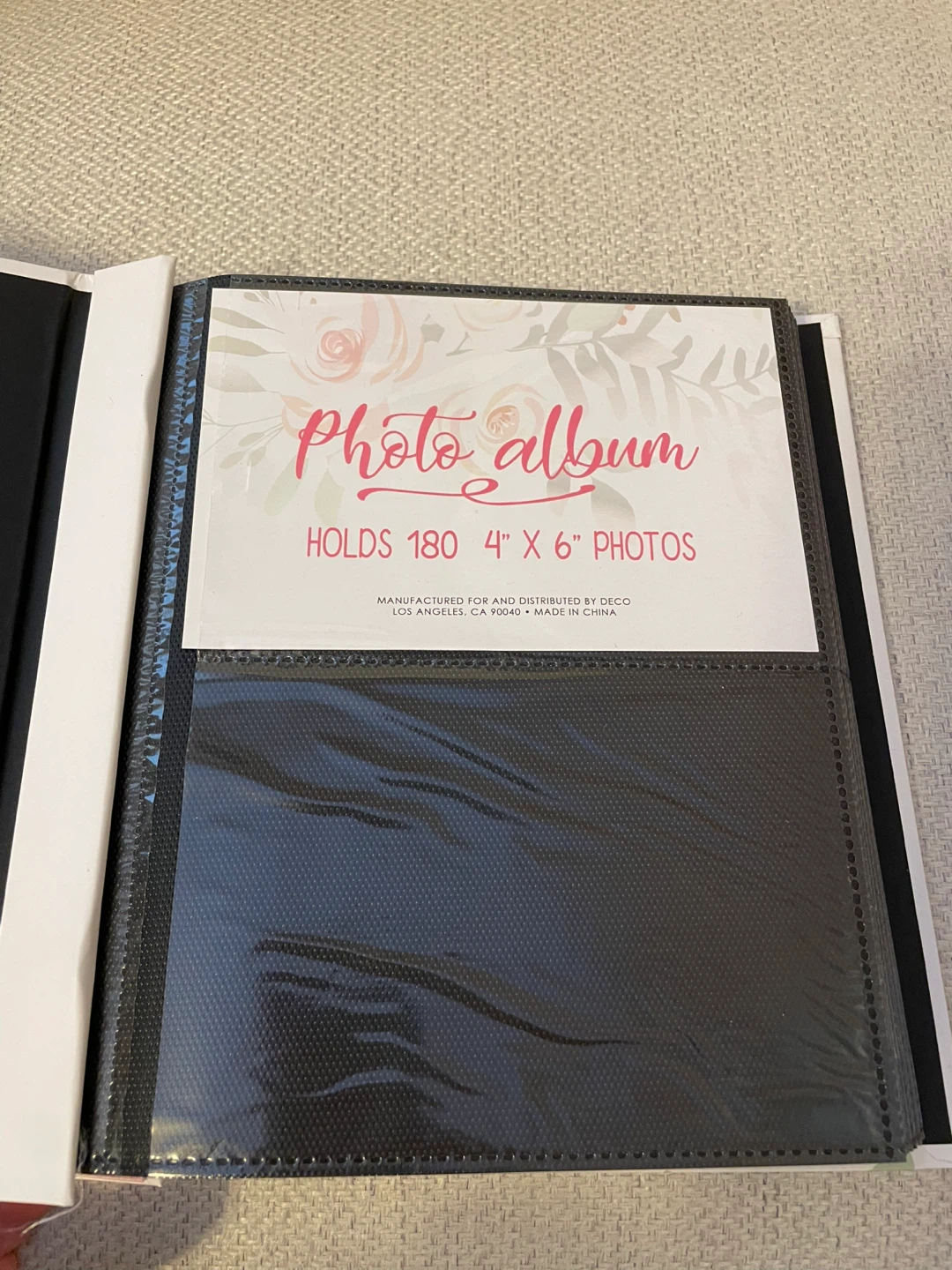 Deco (Engagement) Photo Album - Holds 180 4x6 Photos - photo 2