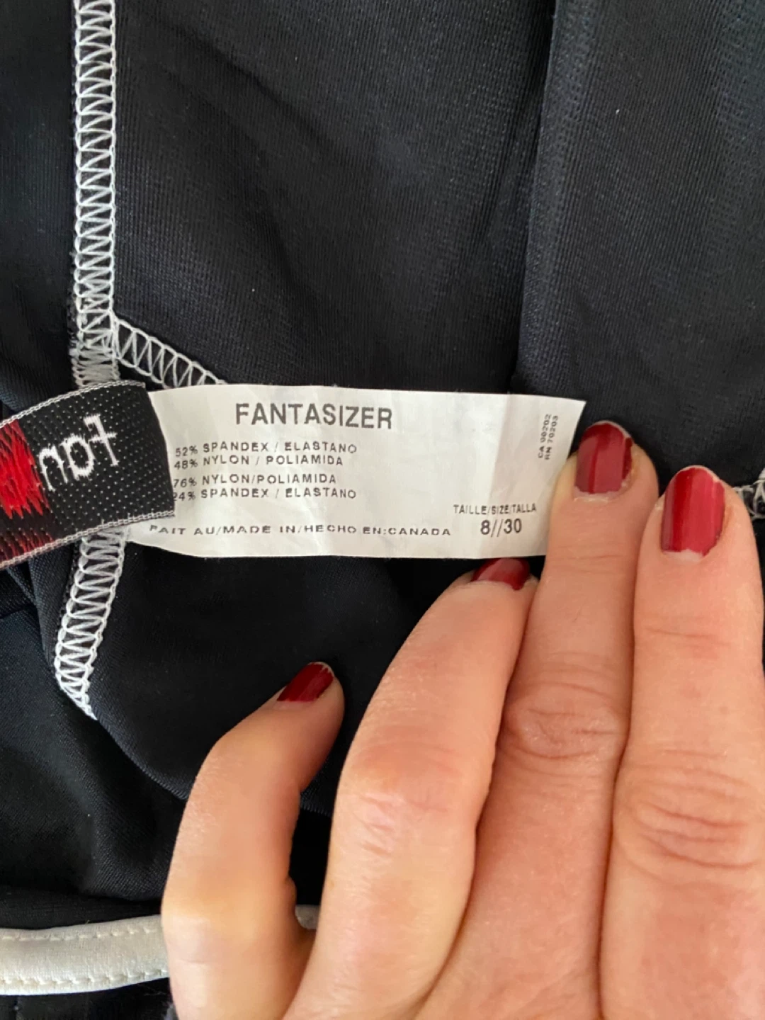 Fantasizer Black Swimsuit - Size 8/30 - photo 4