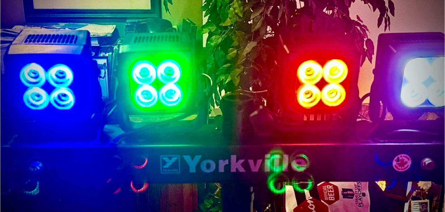 Yorkville LP-LED4X Stage Lighting Lightbar
