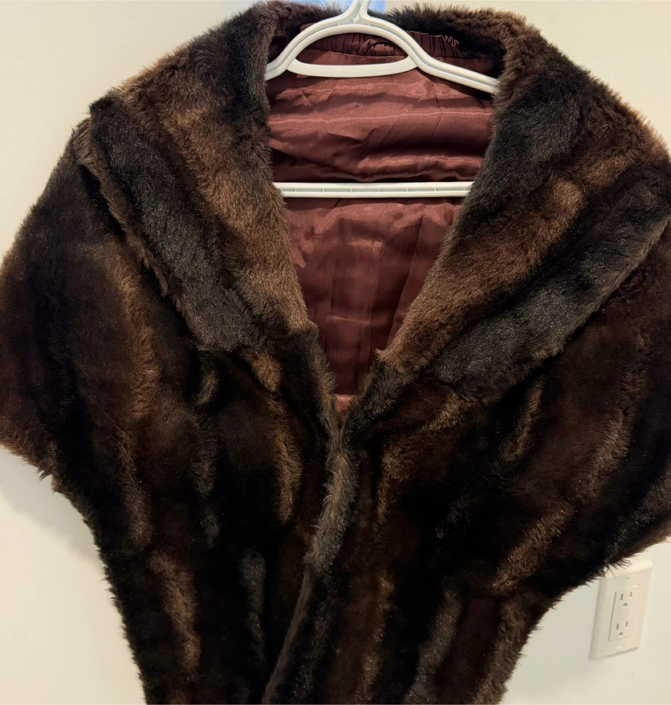 Vintage Brown Mink Fur Stole - photo 3