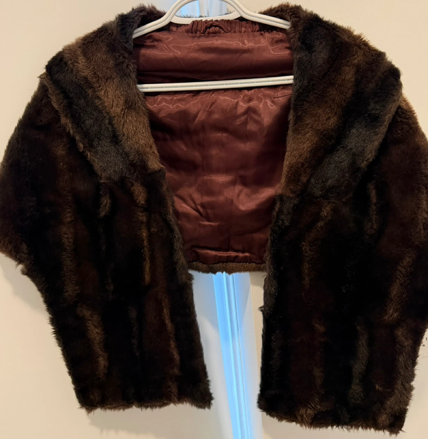 Vintage Brown Mink Fur Stole - photo 4