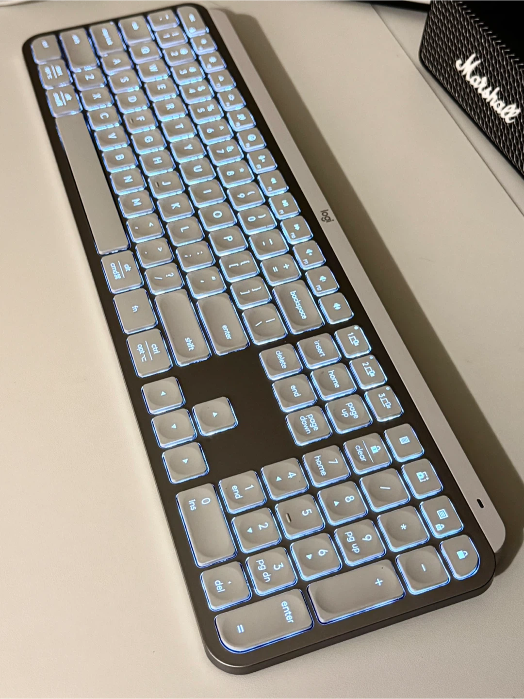 Logitech MX Keys S Wireless Keyboard Full Size - photo 3