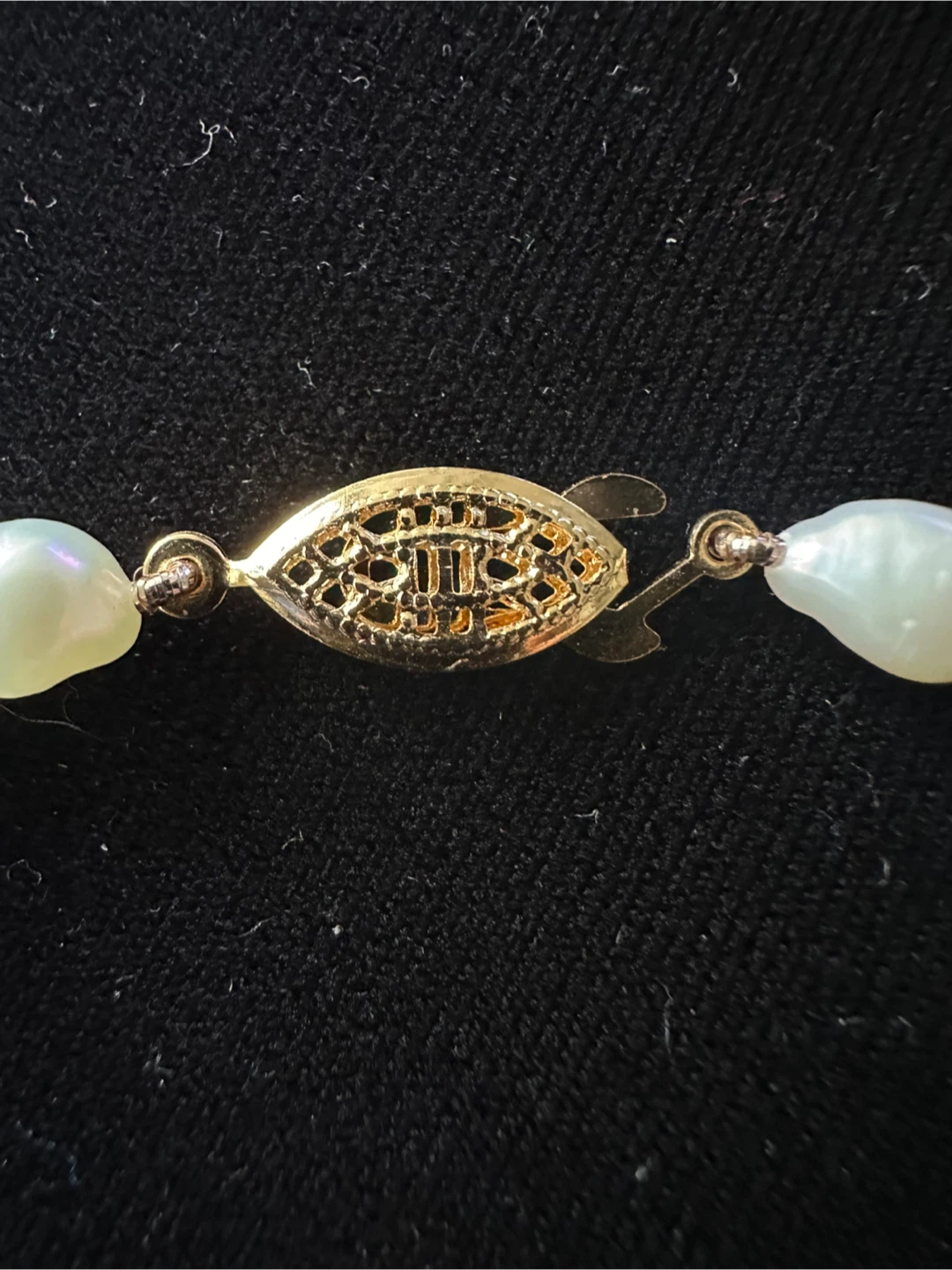 Pearl Necklace & Earring Set - photo 3