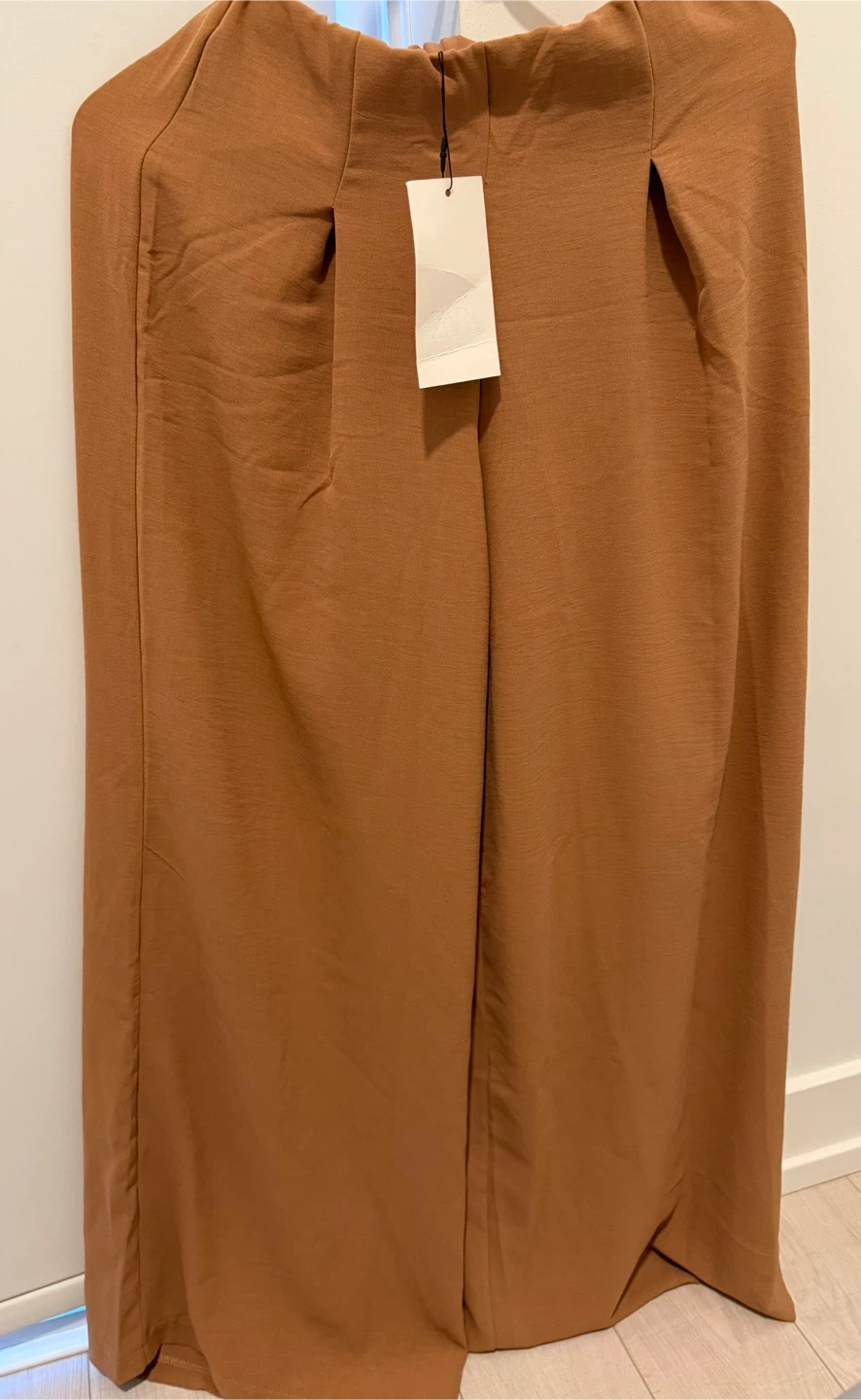 New Zara Brown Wide Leg Pants - photo 3