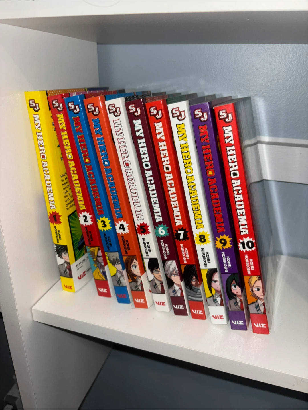 My Hero Academia Manga Volumes 1-10