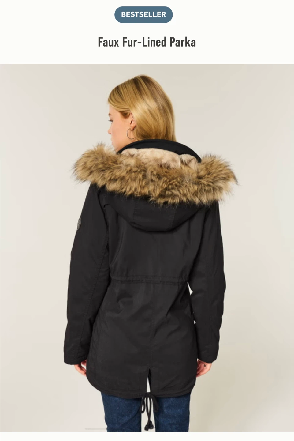 Hollister Faux Fur-Lined Parka - XXL - photo 3