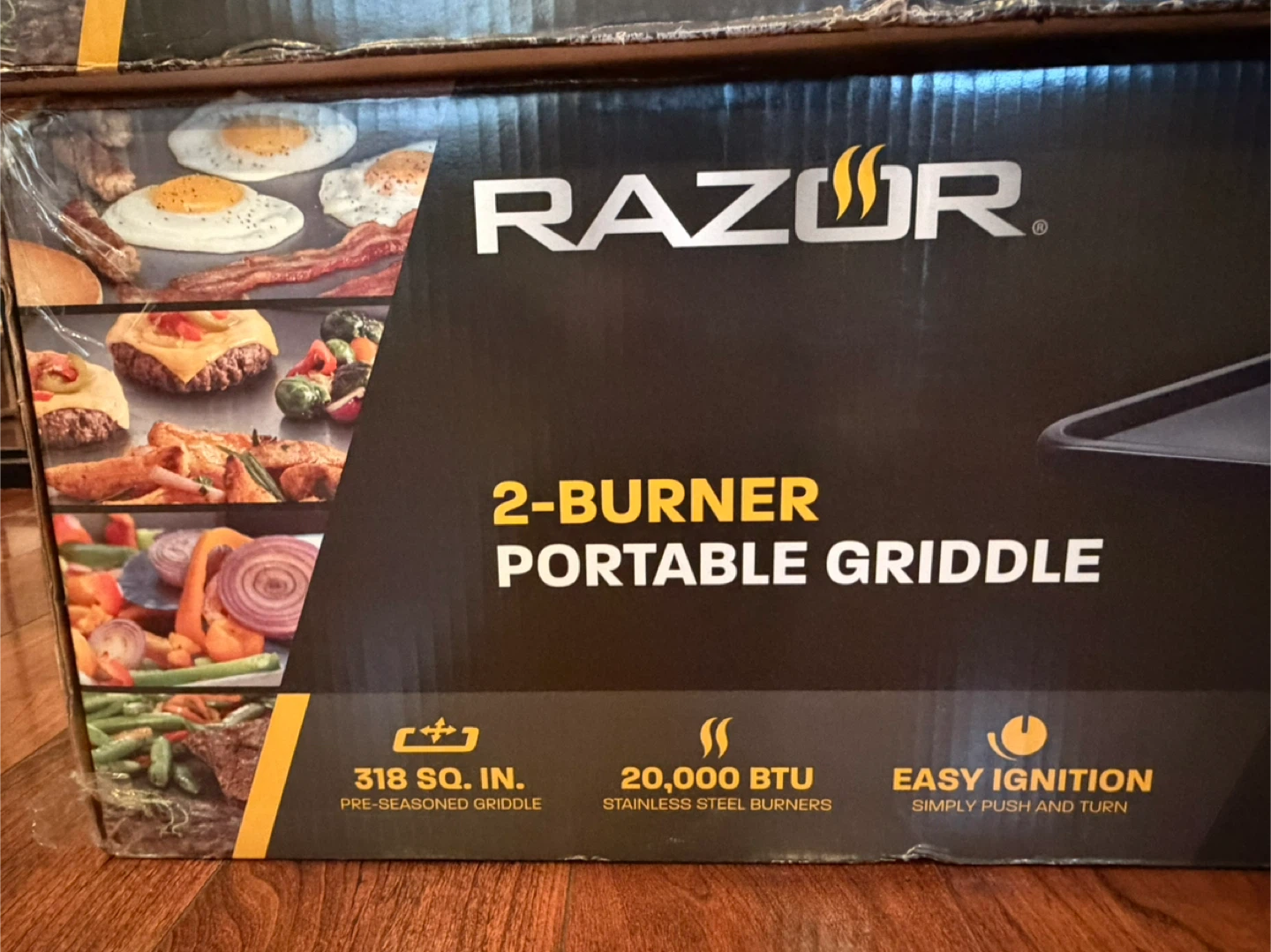 Razor 2-Burner Portable Griddle - New in Box! - photo 4