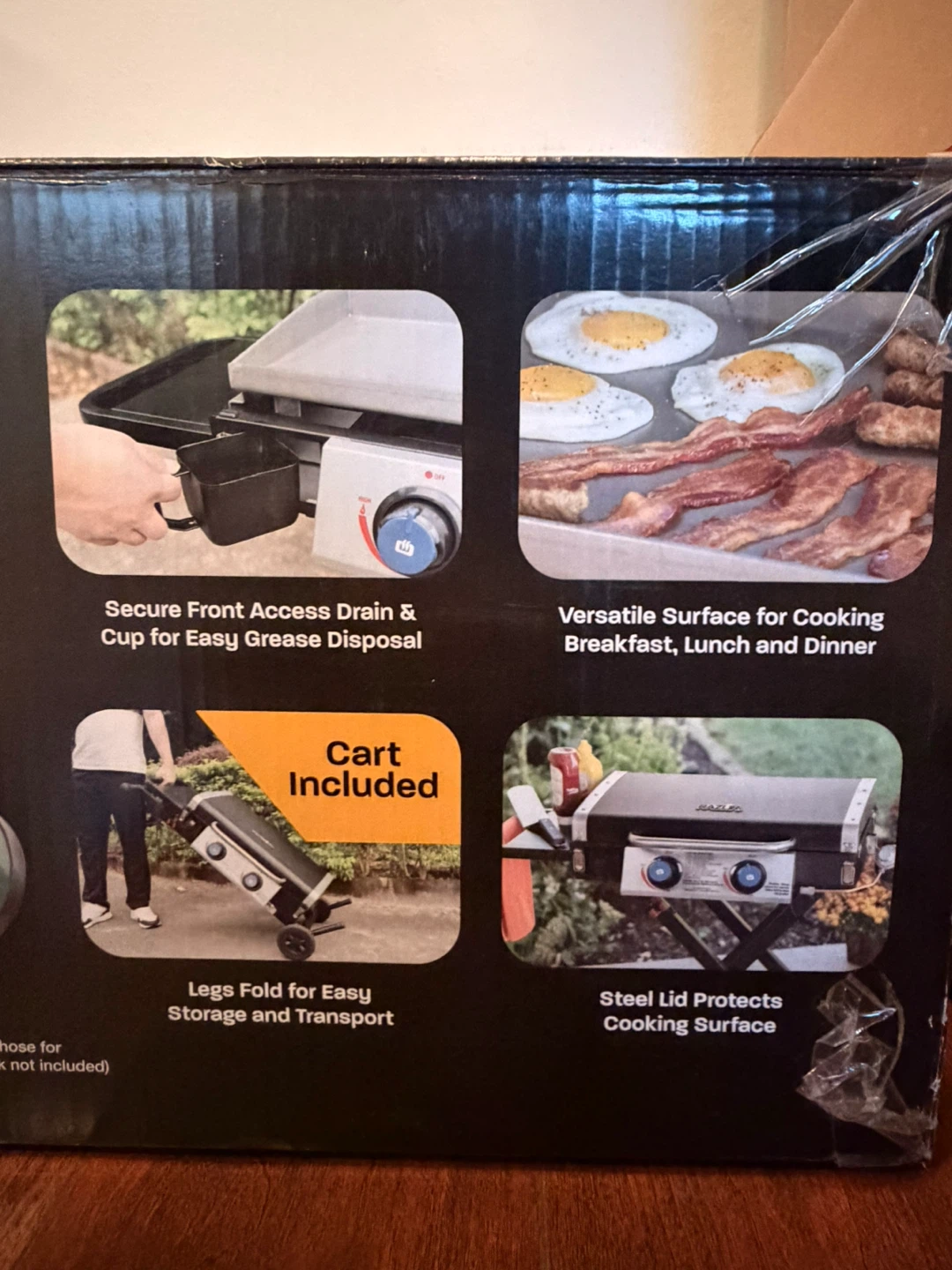 Razor 2-Burner Portable Griddle - New in Box! - photo 2