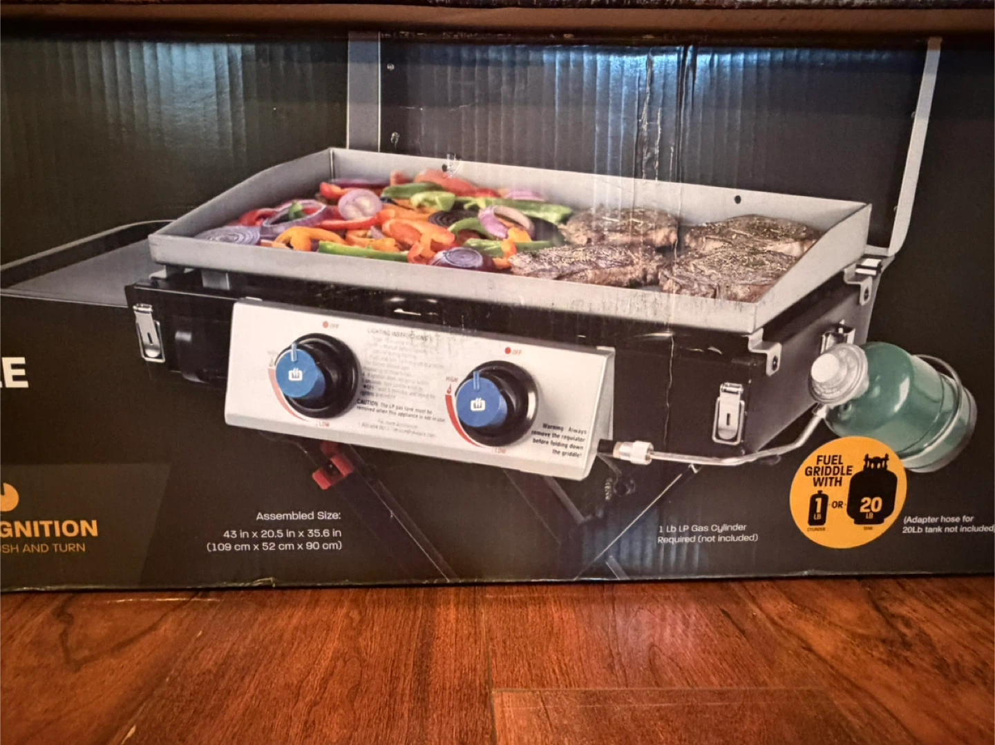 Razor 2-Burner Portable Griddle - New in Box! - photo 5