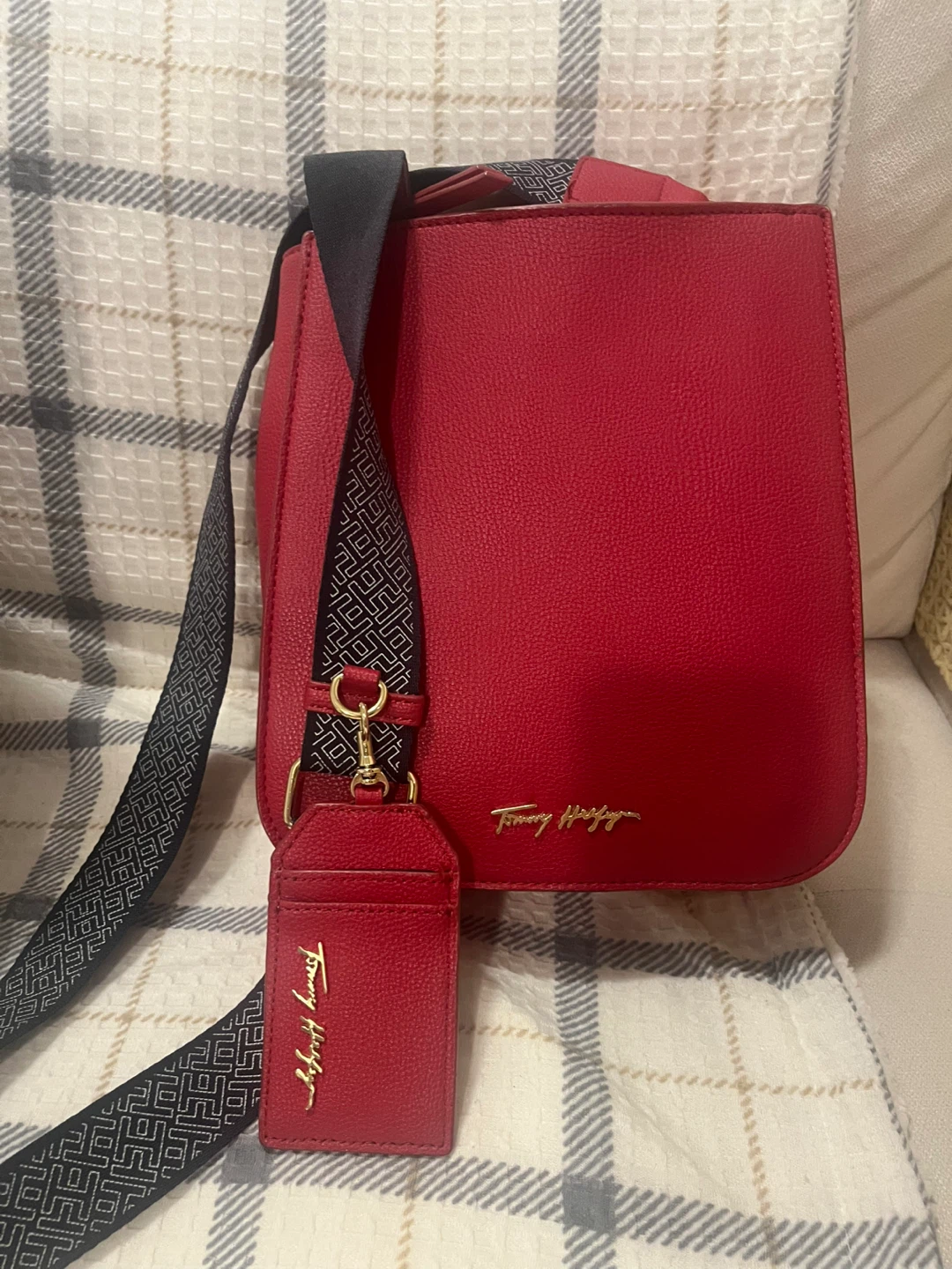 Tommy Hilfiger Red Crossbody Bag
