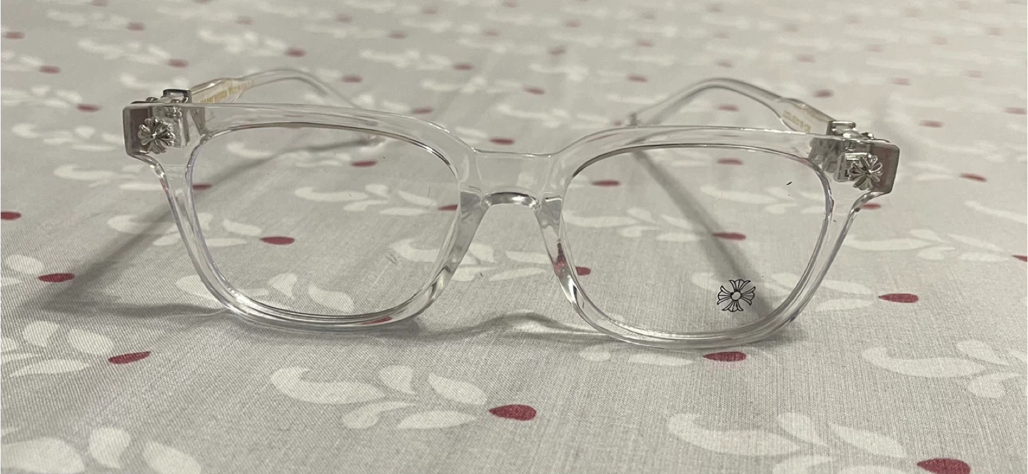 Chrome Hearts Clear Frame Glasses - photo 3