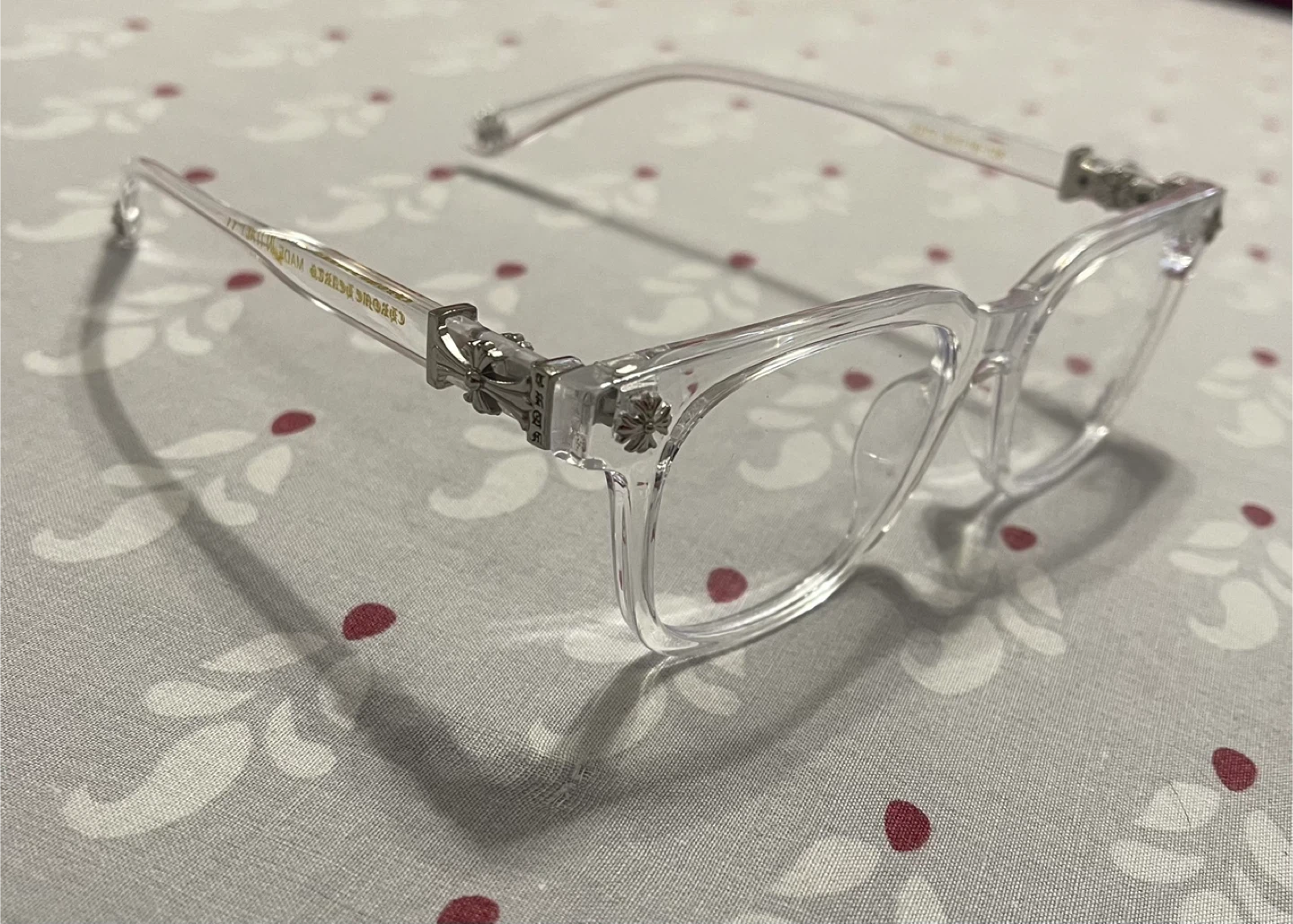 Chrome Hearts Clear Frame Glasses - photo 5