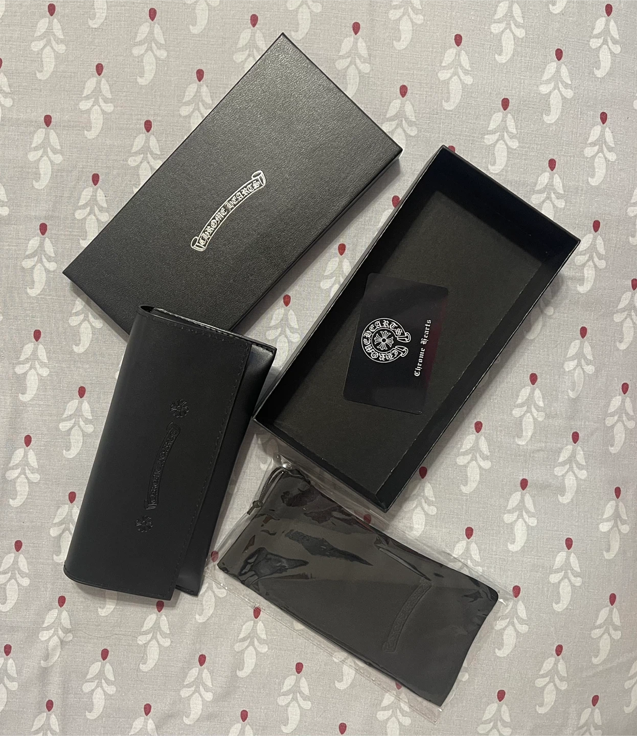 Chrome Hearts Clear Frame Glasses