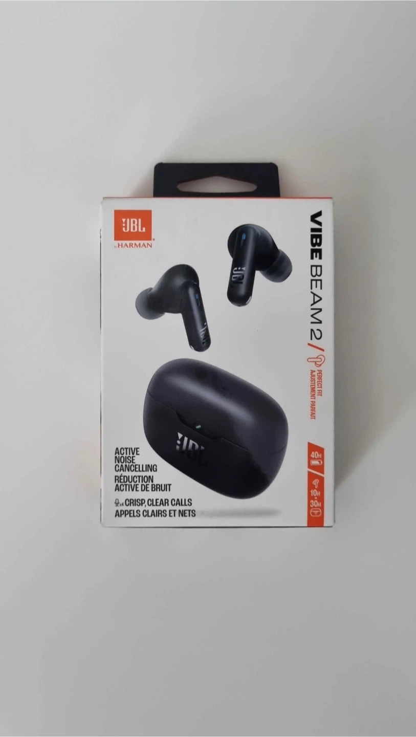 JBL Vibe Beam 2 Black Wireless Earbuds - New - photo 3