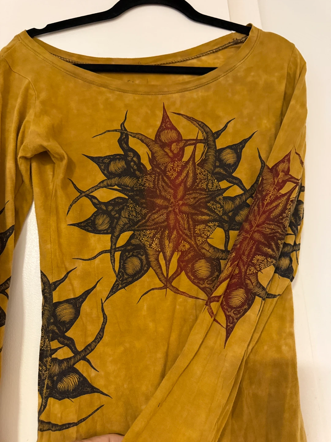 Severyn Hand Printed Design Long Sleeve - Size S - photo 2