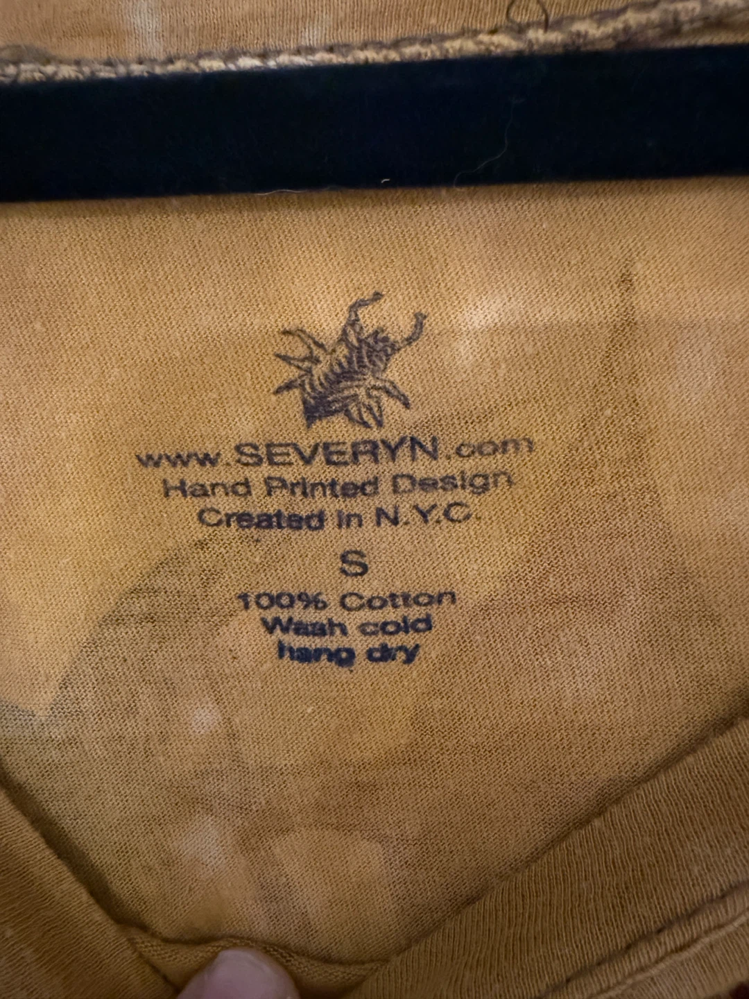 Severyn Hand Printed Design Long Sleeve - Size S - photo 3