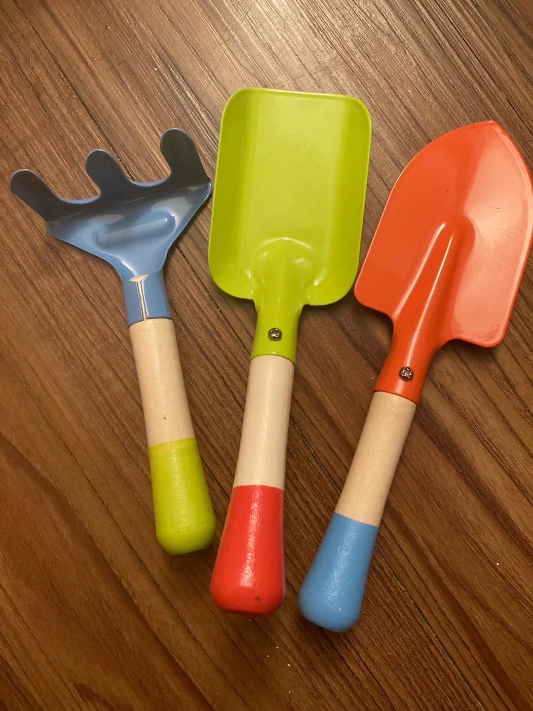 Kids Gardening Tools - Shovel, Hand Rake, Trowel 🥕