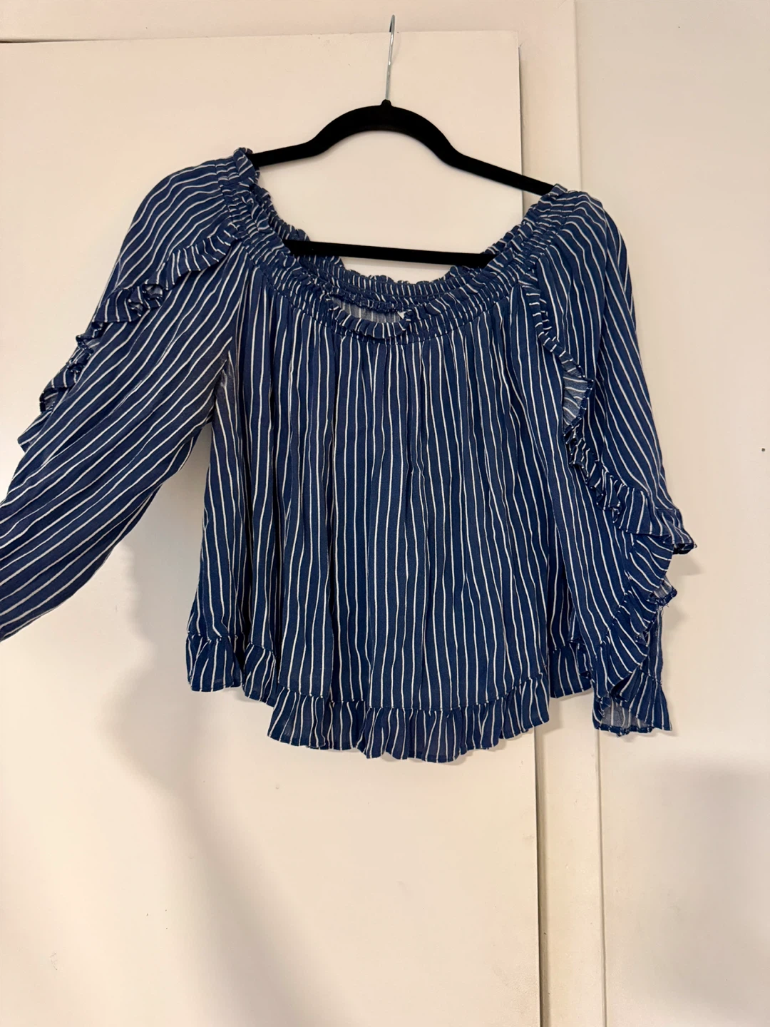 American Eagle Striped Blouse - Size M