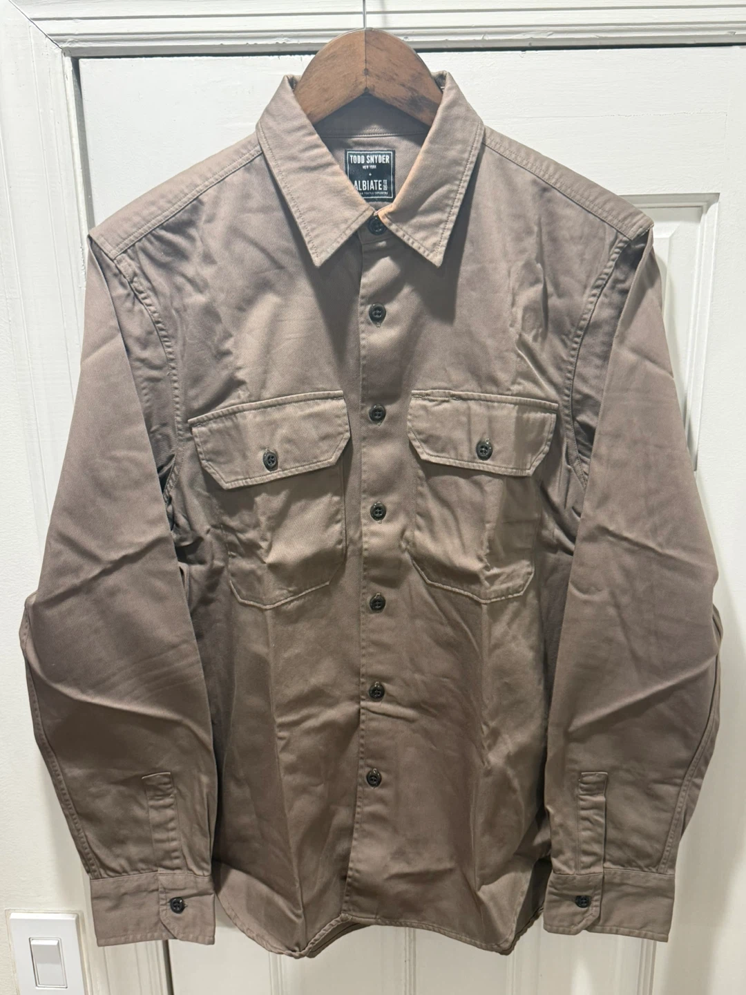 Todd Snyder Utility Shirt - Size S 🥕