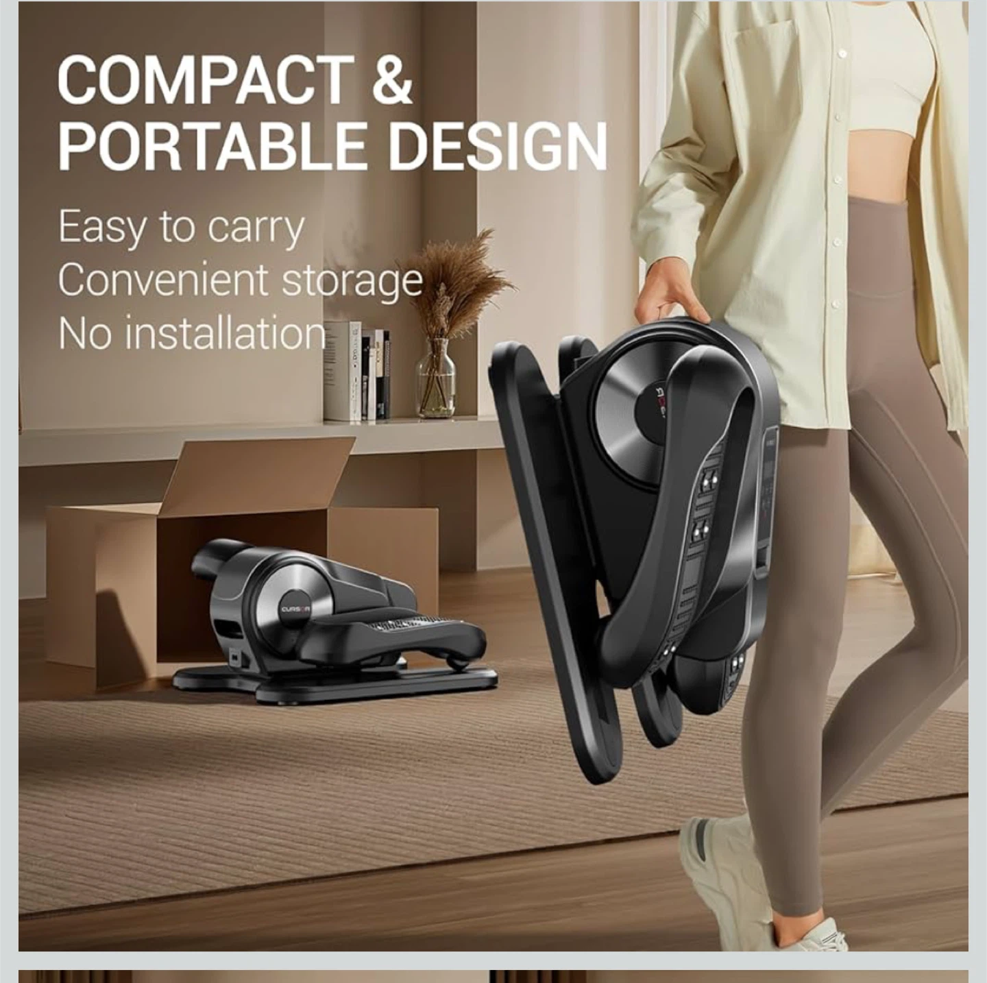 CURSOR FITNESS Under Desk Elliptical - photo 4