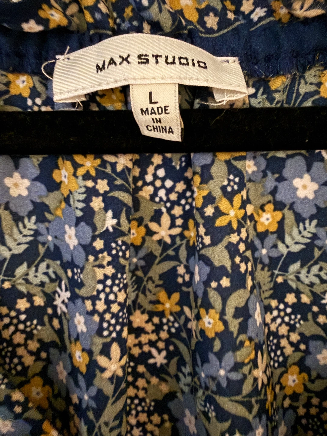 Max Studio Floral Blouse - Size L - photo 3