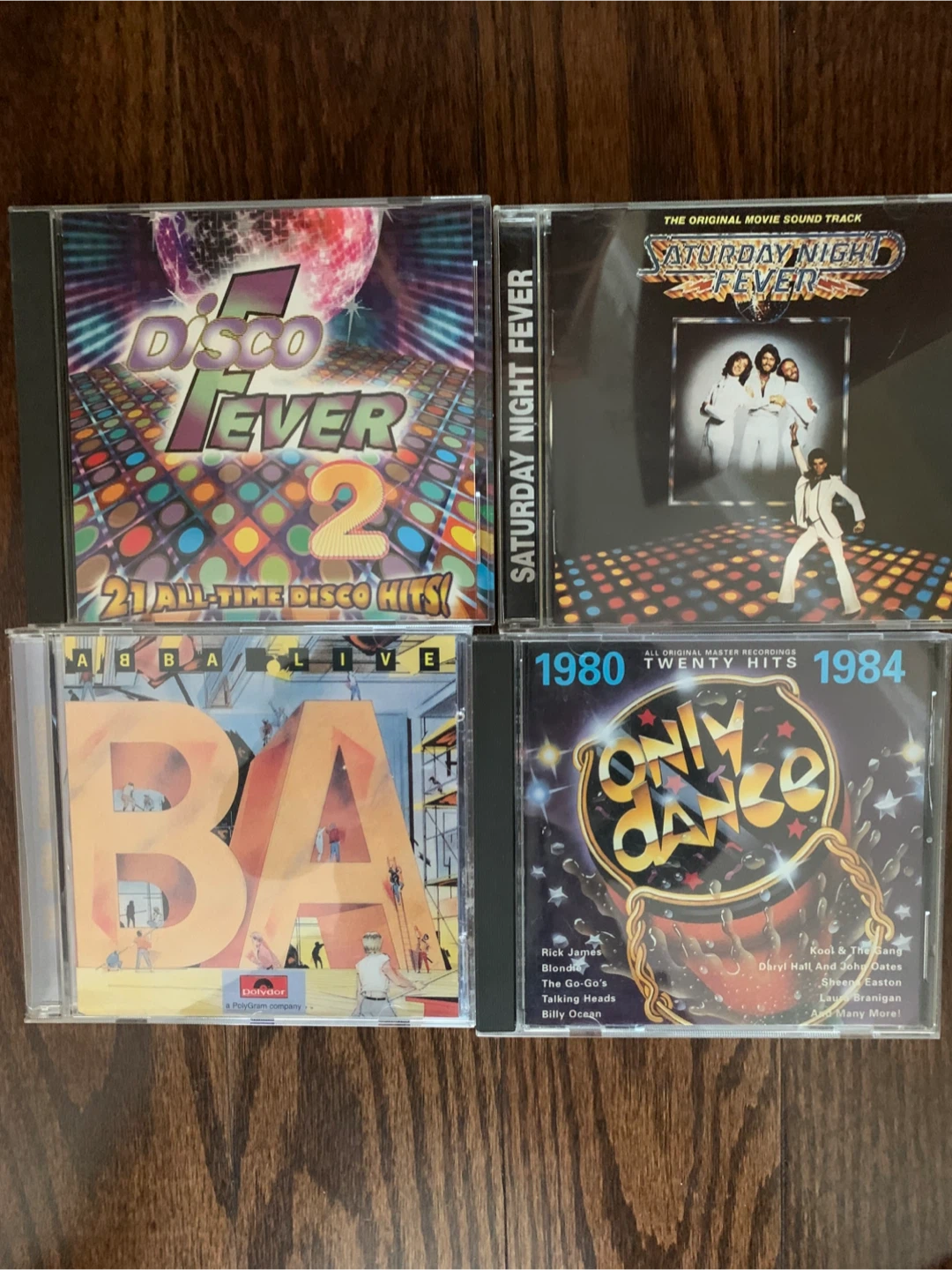 Mixed CD Lot: Disco Fever, ABBA, Saturday Night Fever
