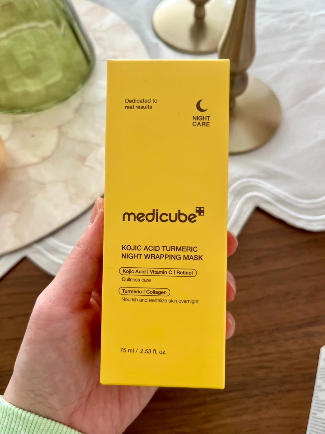 Medicube Kojic Acid Turmeric Night Wrapping Mask