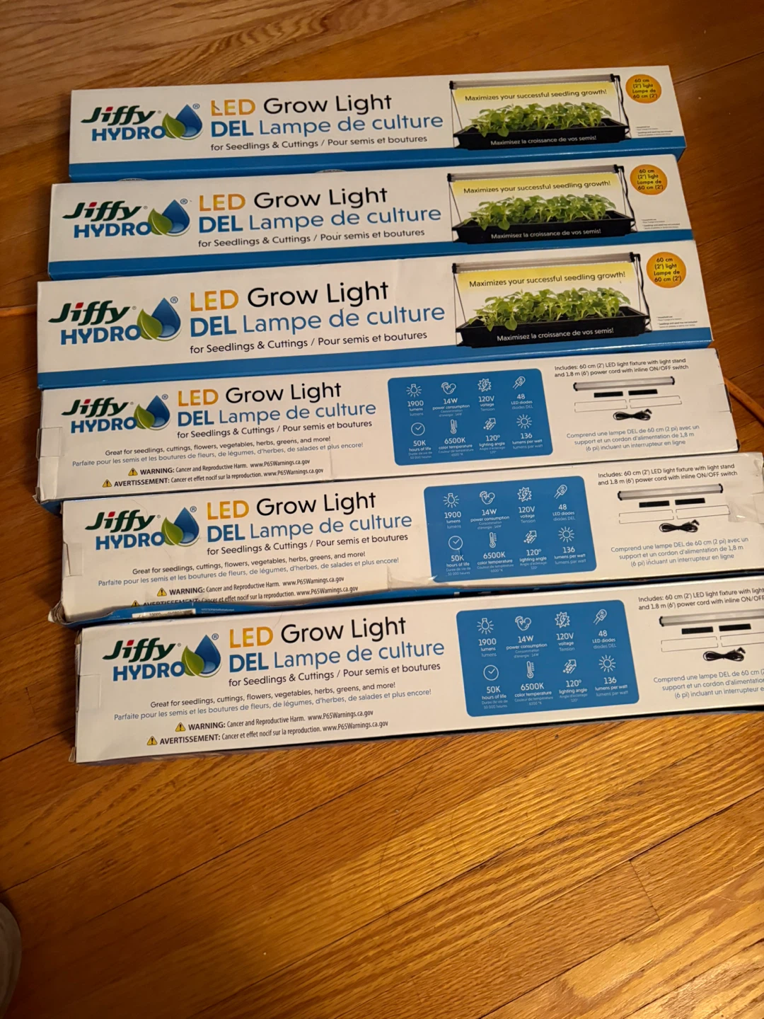 Jiffy Hydro LED Grow Light for Seedlings - photo 2