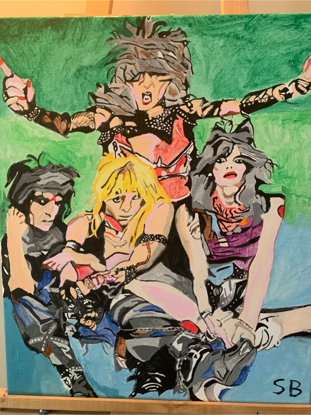 Original canvas 18” x 24” painting
