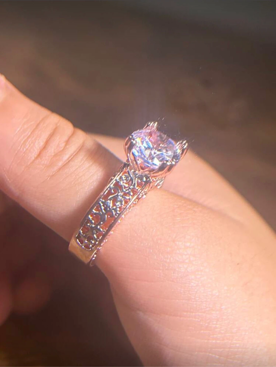 Rhinestone Decor Ring - photo 2
