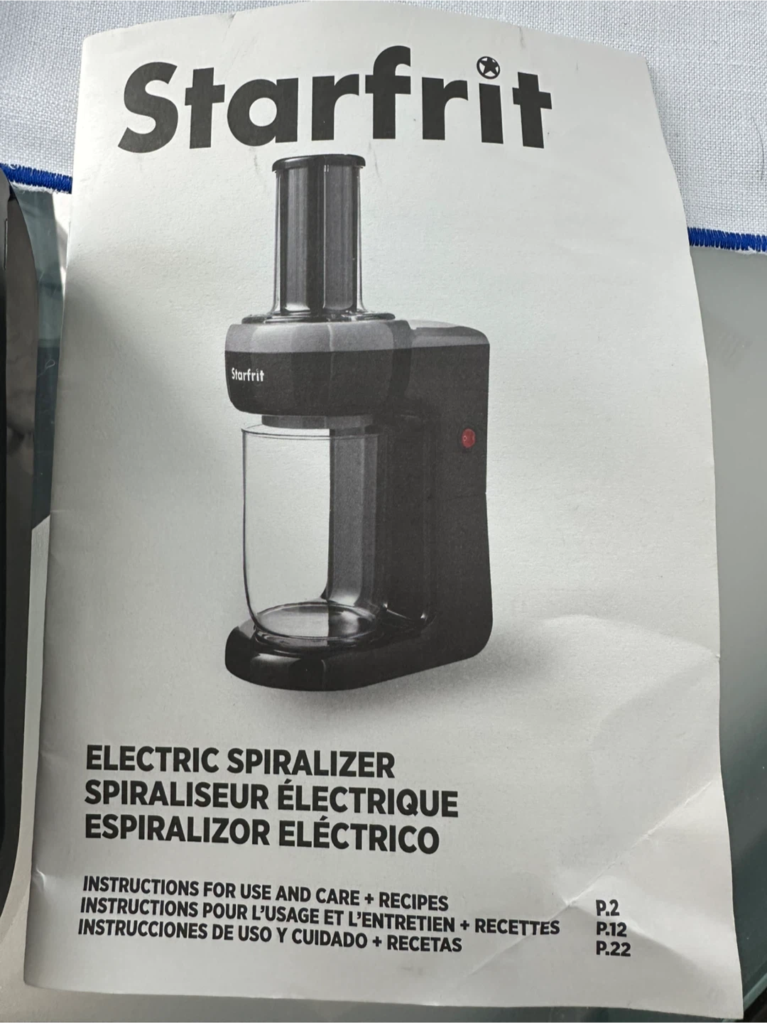 Starfrit Electric Spiralizer - photo 2