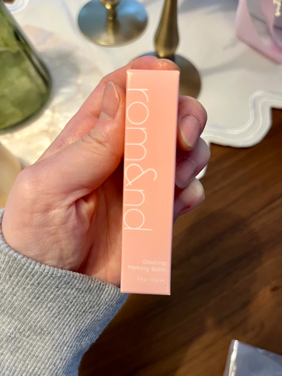 rom&nd Glasting Melting Balm 01. Coco nude