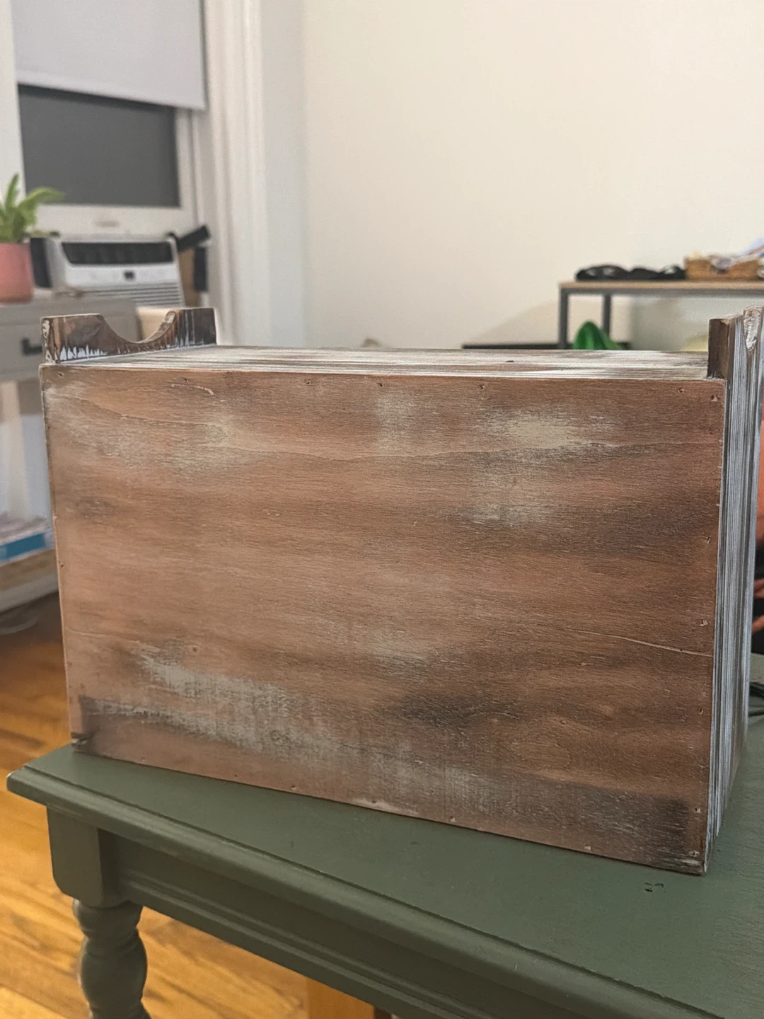 Small Rustic Wooden Mirrored Cabinet 🥕 - photo 4