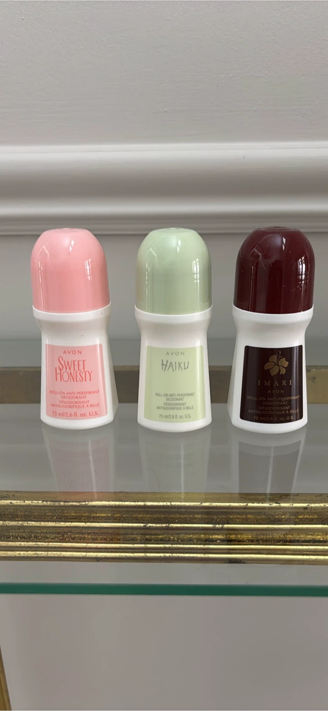 Avon Roll-On Anti-Perspirant Deodorant - 3 Scents