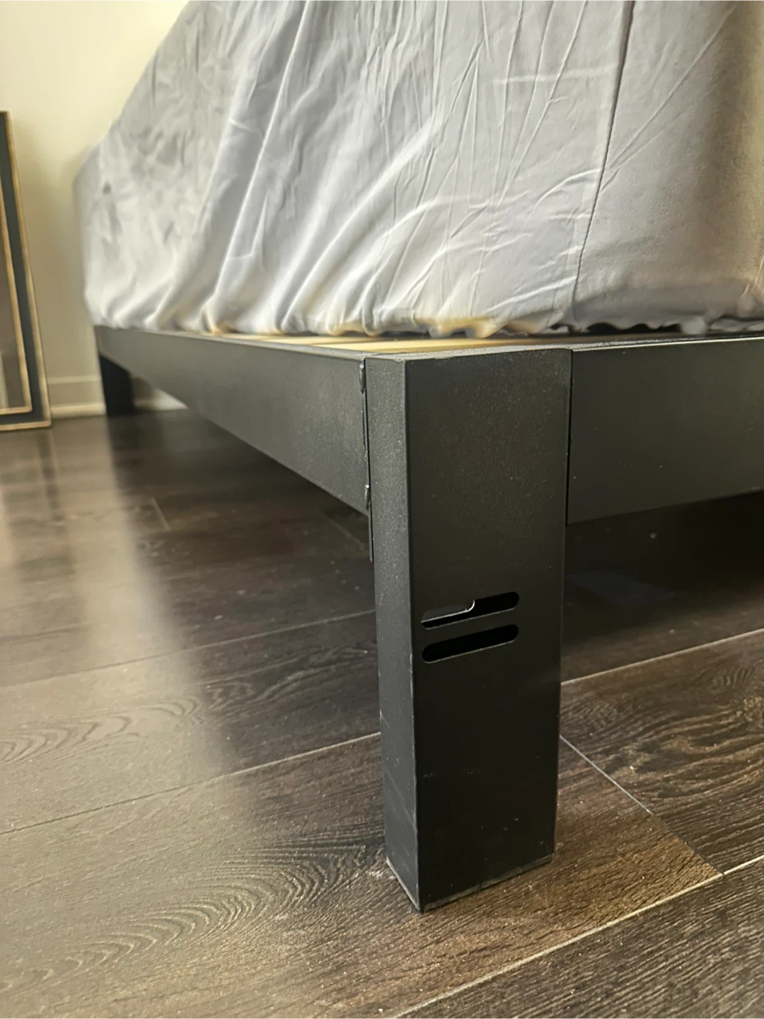 Queen - Black Steel Bed Frame - photo 4