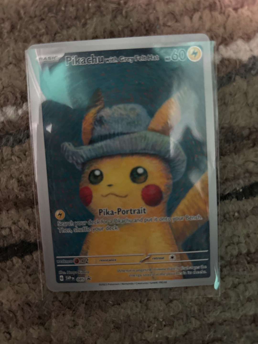 Eevee #188/167 and Pikachu with Grey Felt Hat #085 - photo 3