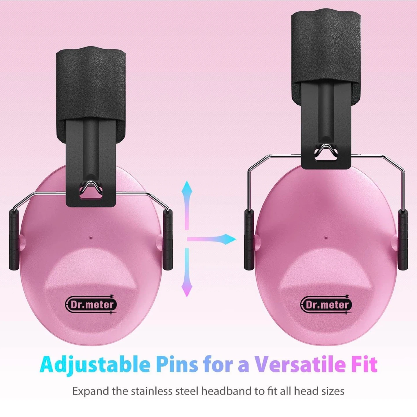 Brand New: Dr. Meter Pink Kids Ear Protection - photo 3