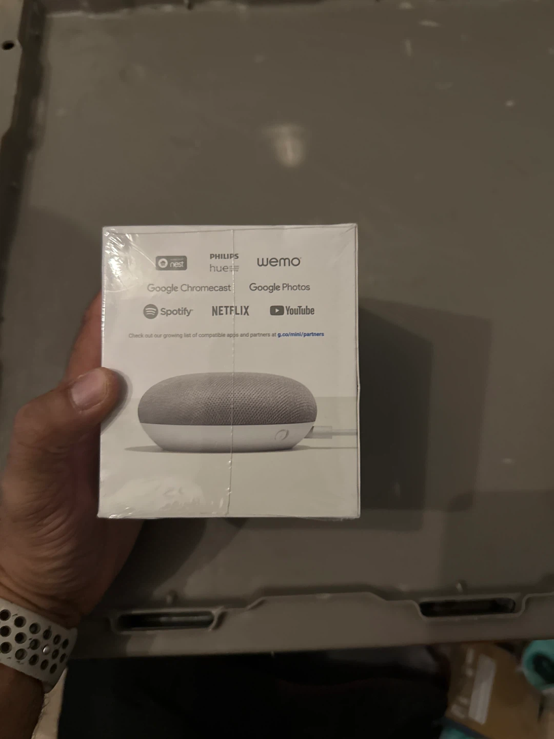 New Google Home Mini Smart Speaker - photo 2