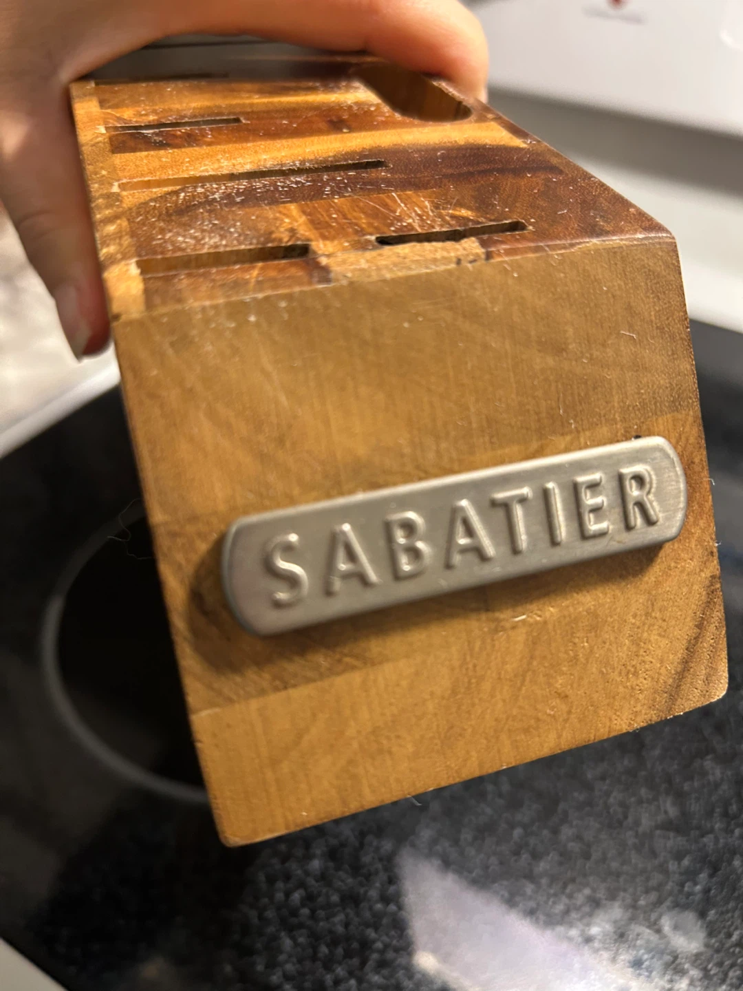 Sabatier Knife Block - Wood - photo 5