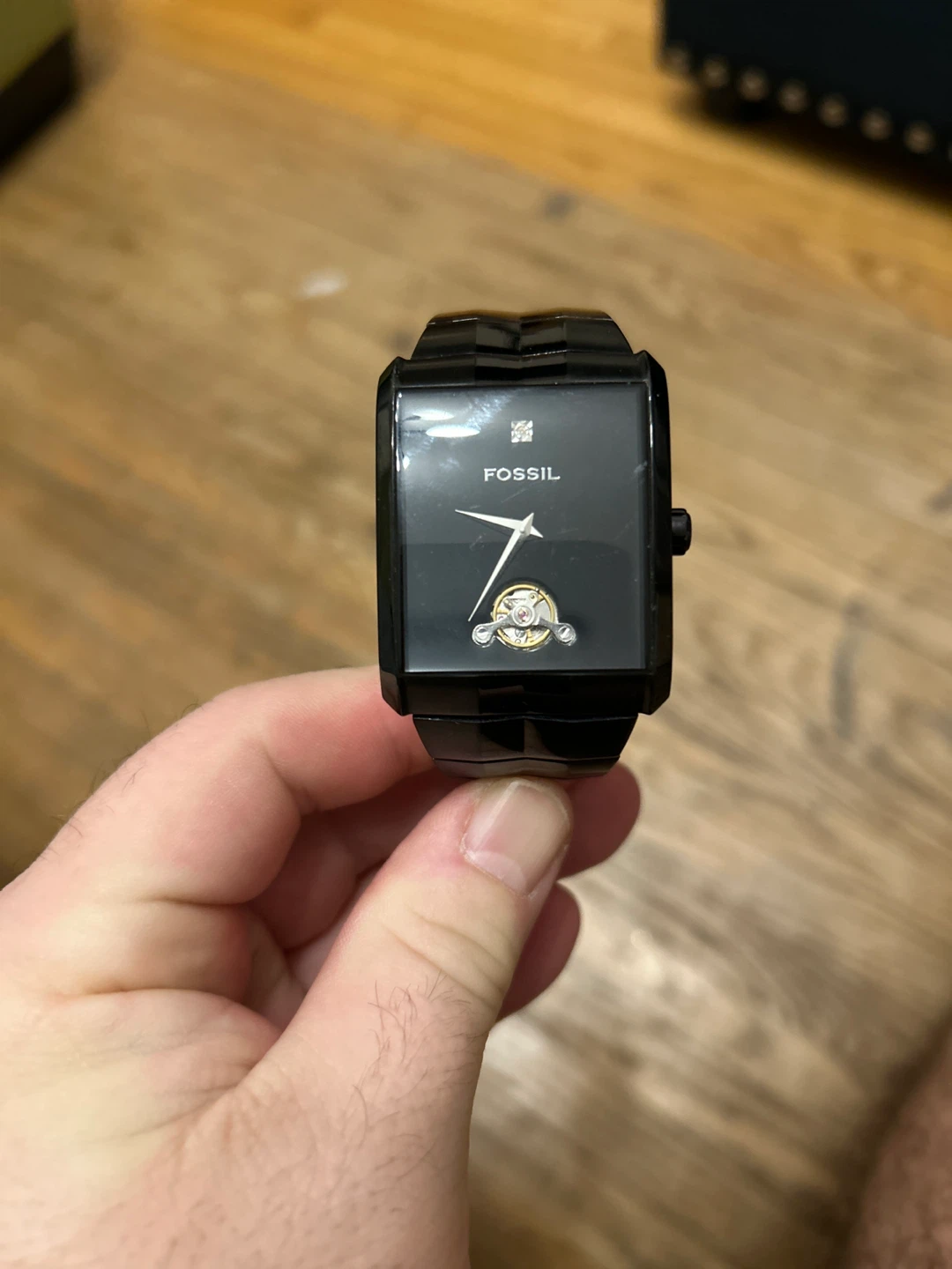 Fossil Automatic Twist Black Watch