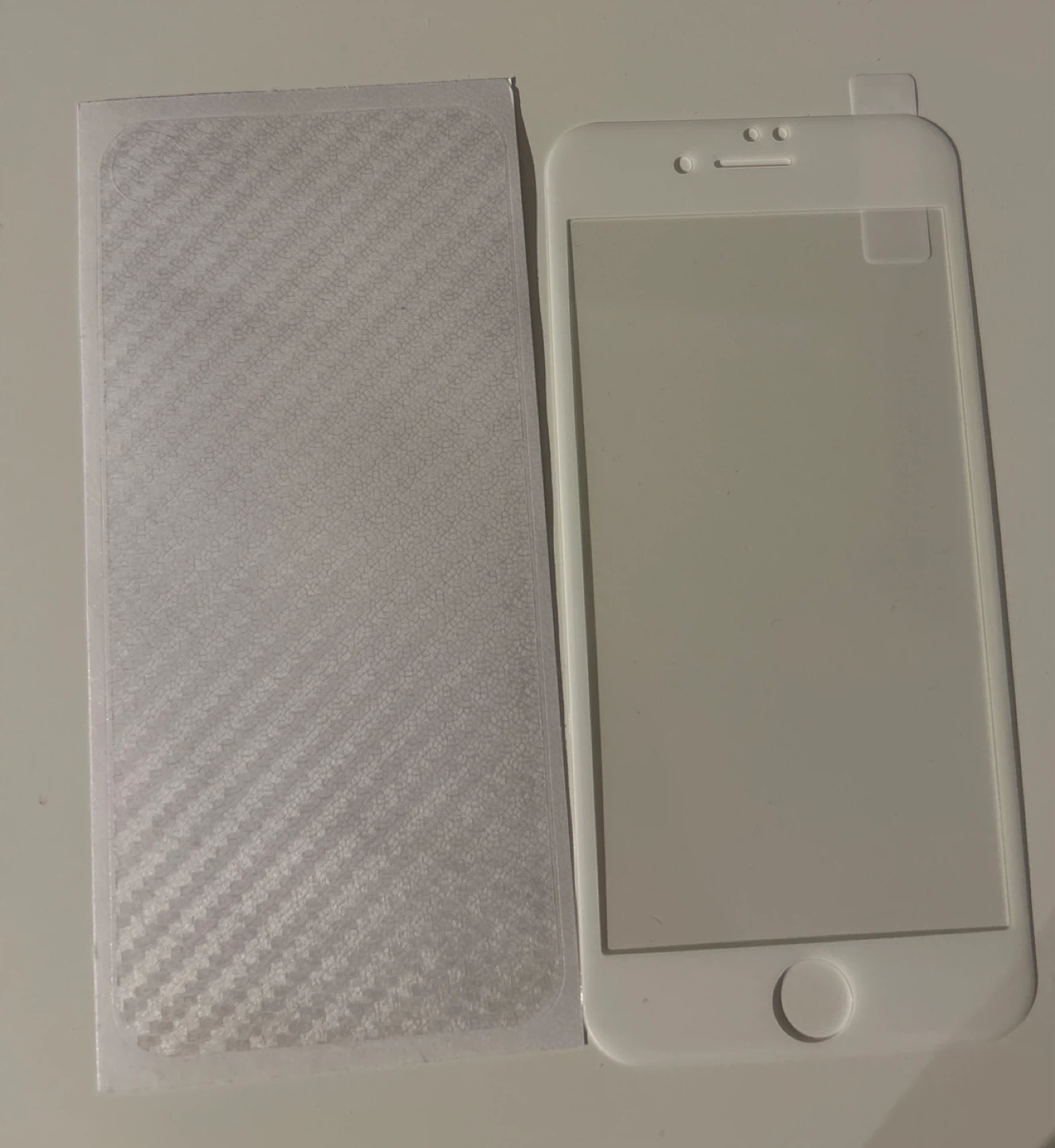 White iPhone 8 Screen Protector