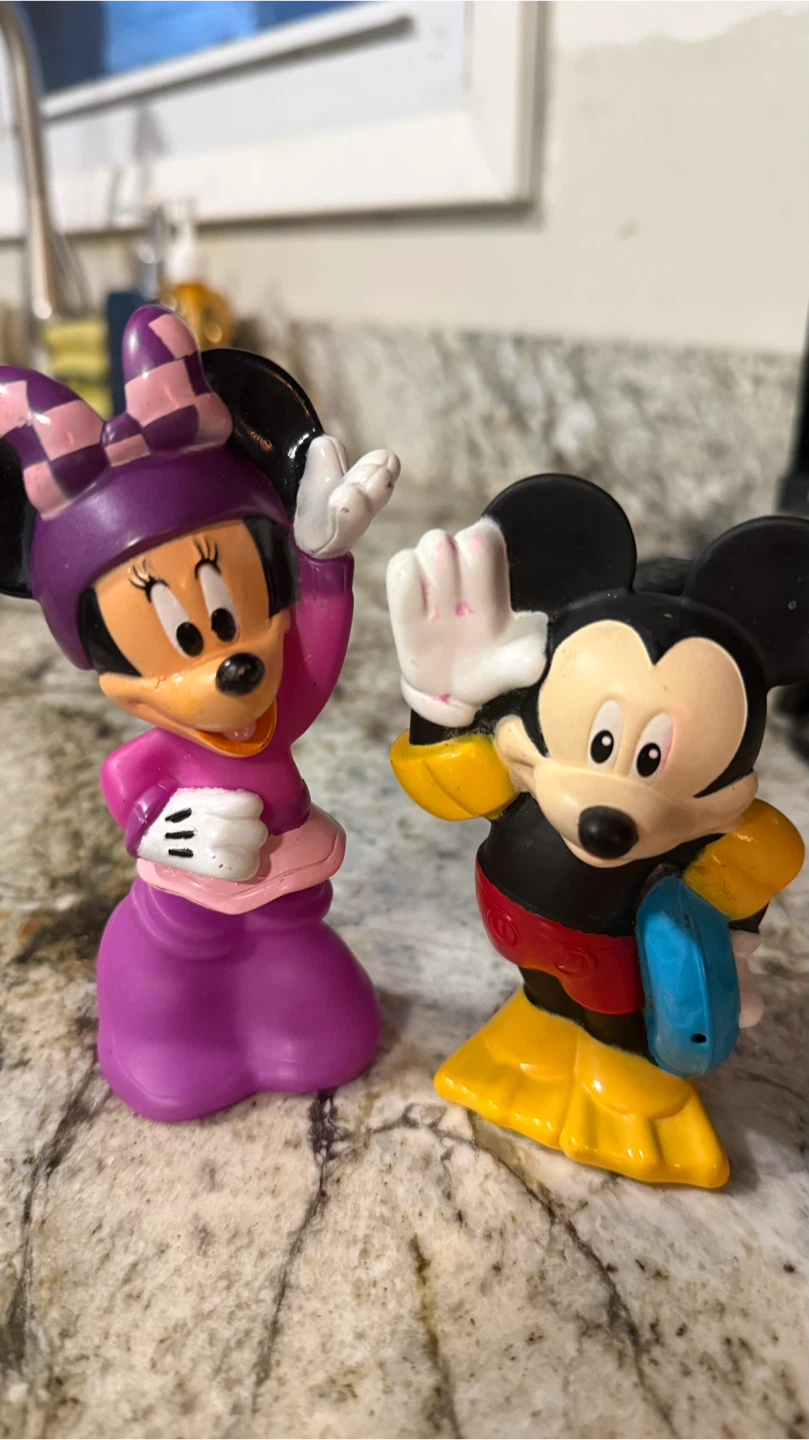 Mickey & Minnie Mouse Figures