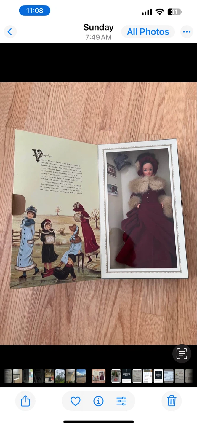 Victorian Elegance Barbie Doll Special Edition