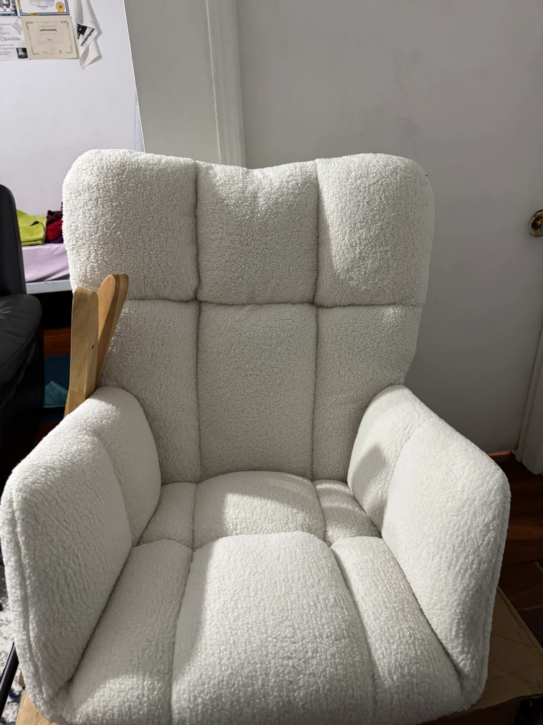 Rocking Chair - Ivory Teddy - photo 2