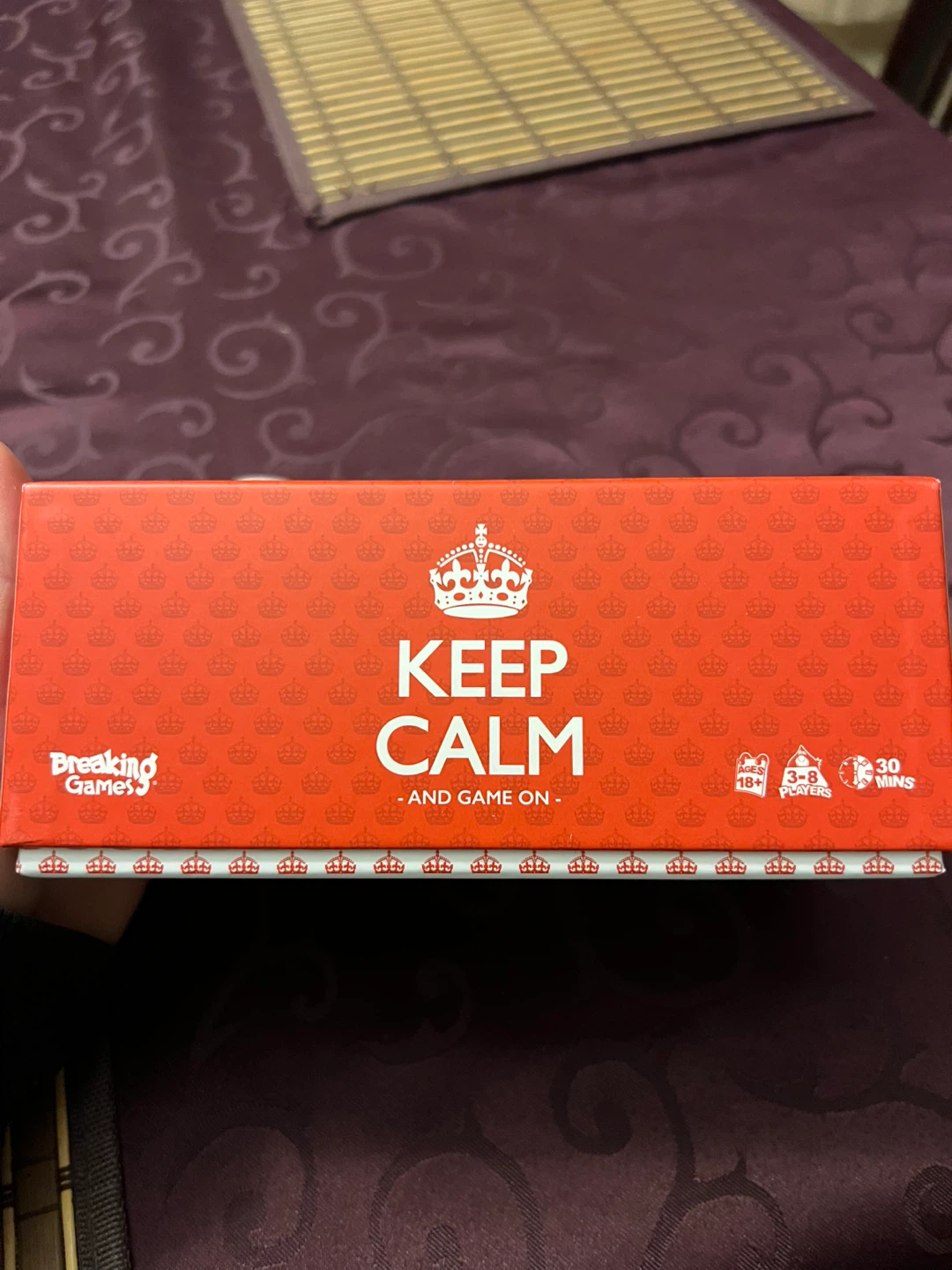 Keep Calm - And Game On - by Breaking Games