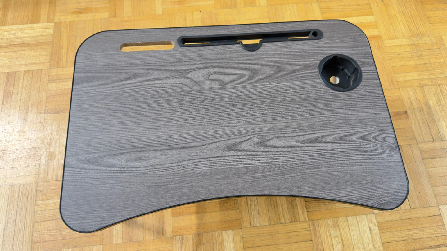 LapGear Lap Desk - Gray Woodgrain