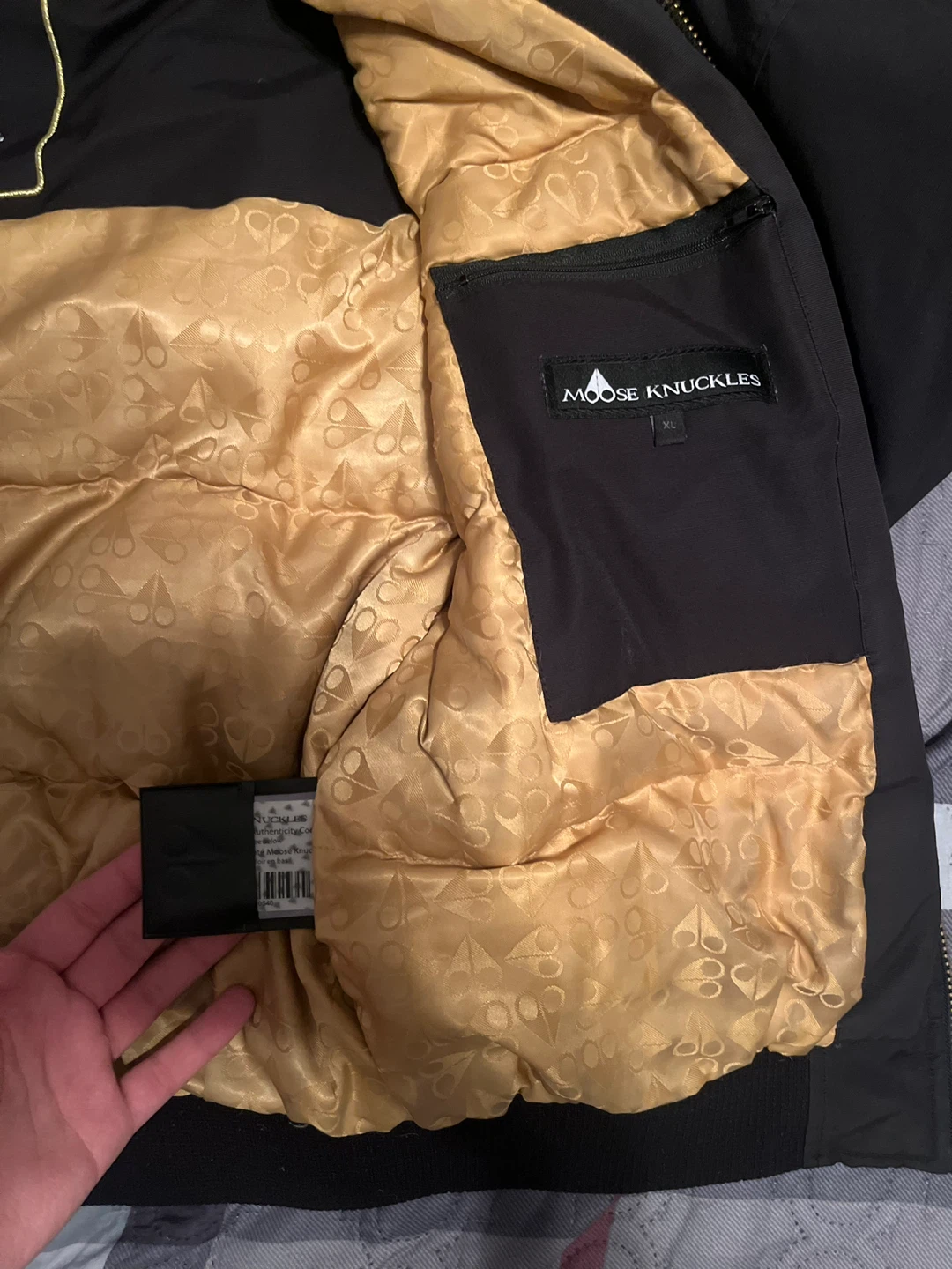 Moose knuckles bomber jacket - photo 4