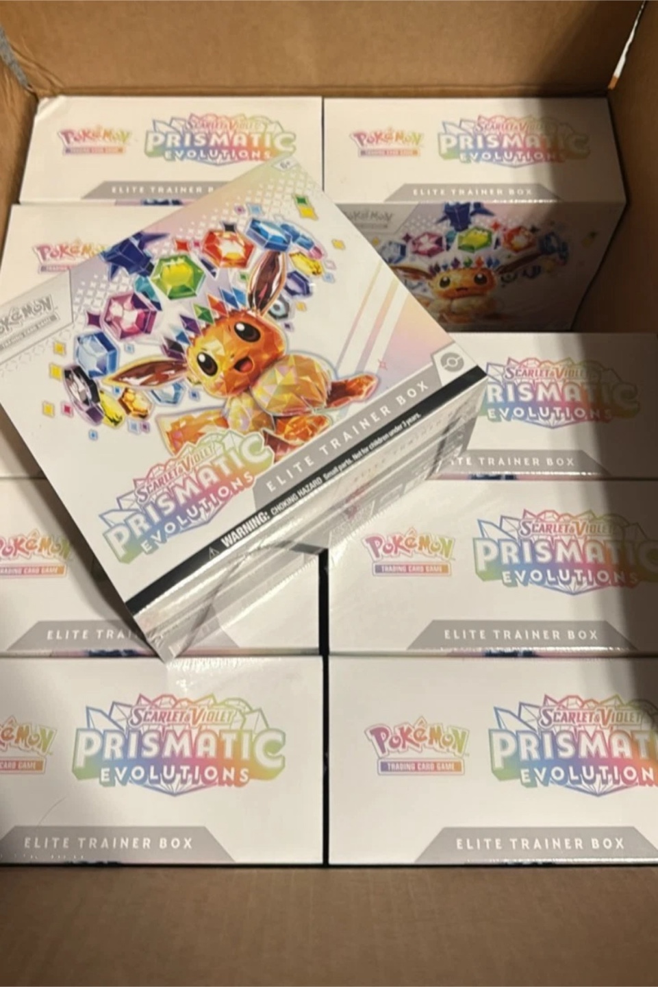 Pokemon prismatic evolution ETB elite trainer box