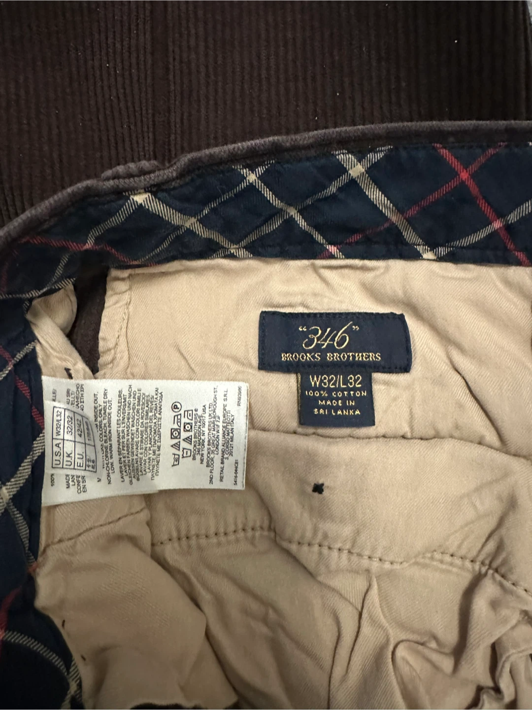 Brooks Brothers 346 Corduroy Pants W32/L32 - photo 3