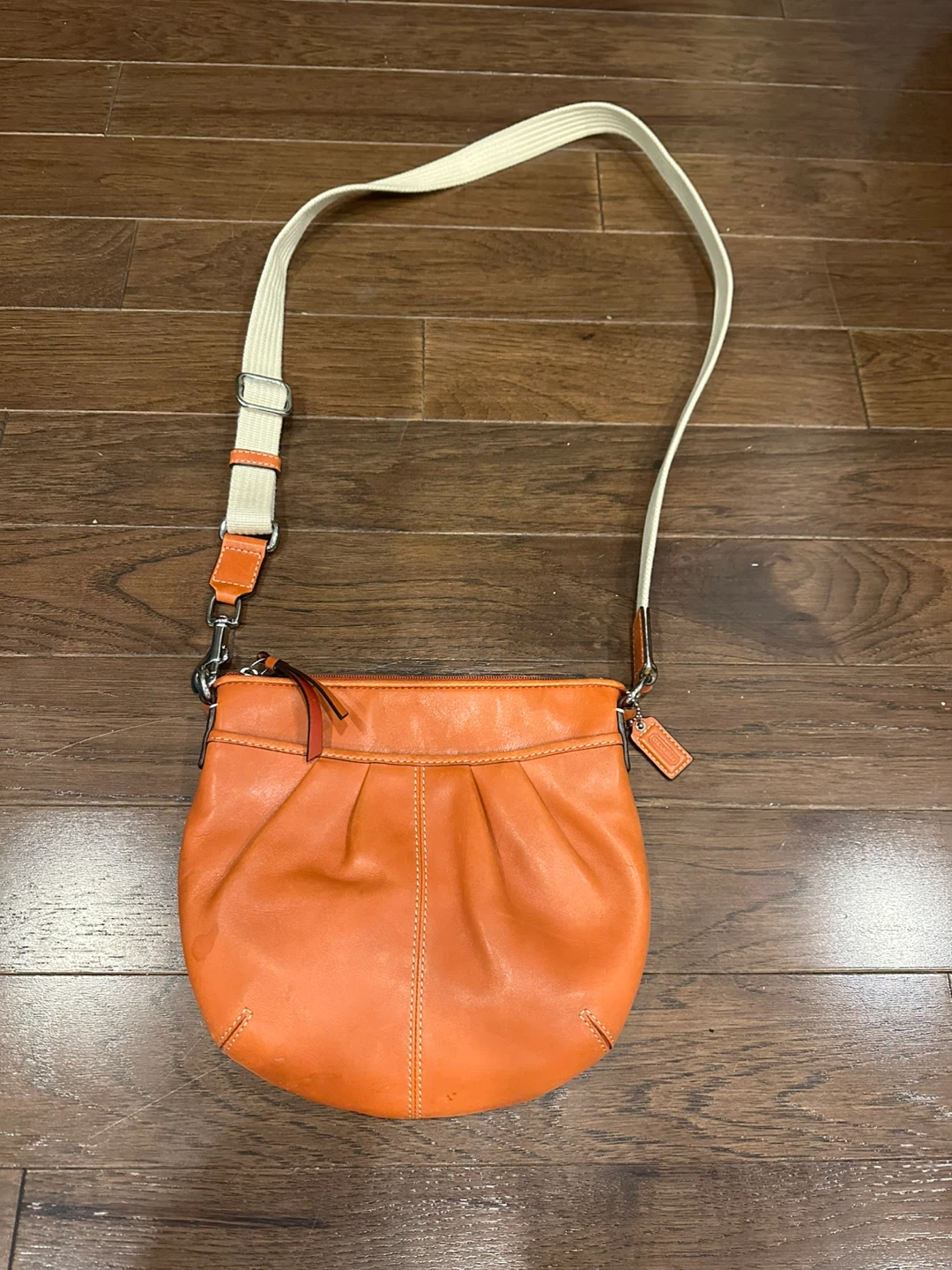 Coach crossbody leather purse